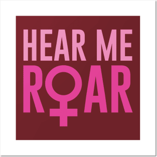 Hear Me Roar Posters and Art